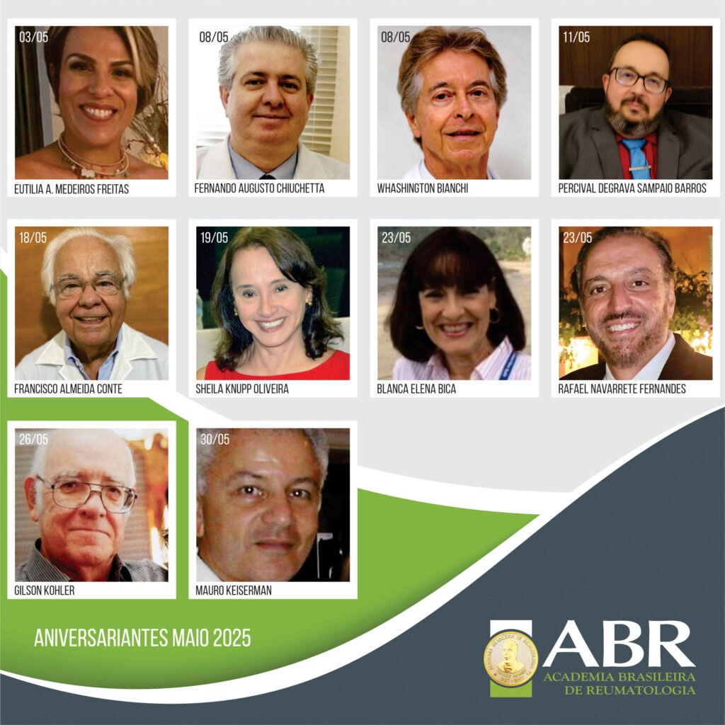 Aniversariantes de maio de 2025