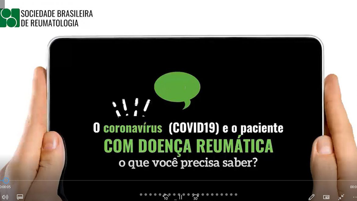 Recomendações para pacientes da reumato com Covid-19