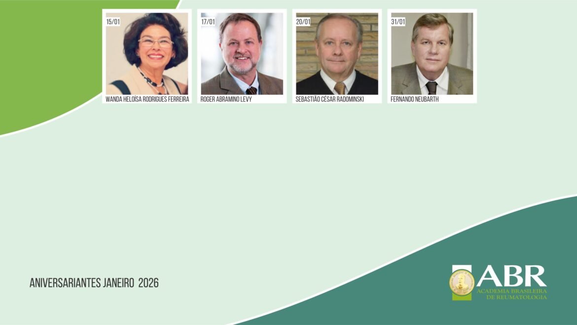 Aniversariantes de janeiro de 2026