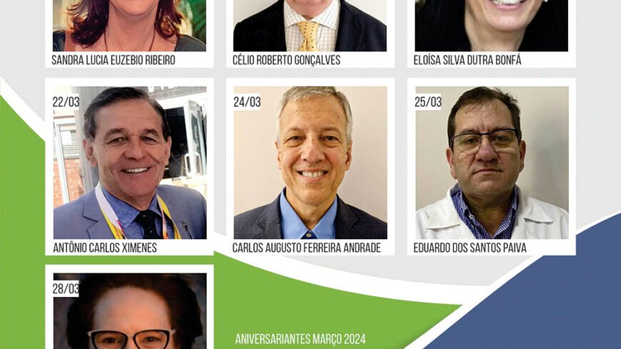 Aniversariantes de março de 2025